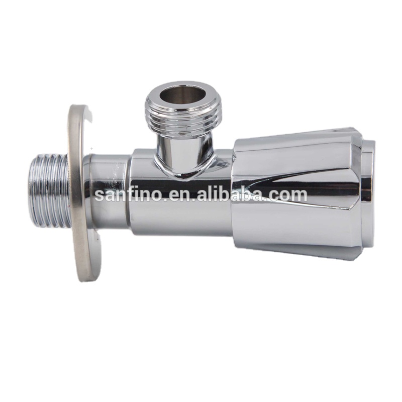 STAINLESS STEEL 201 ANGLE VALVE,ANGLE VALVE 1 2x1 2 CHROME