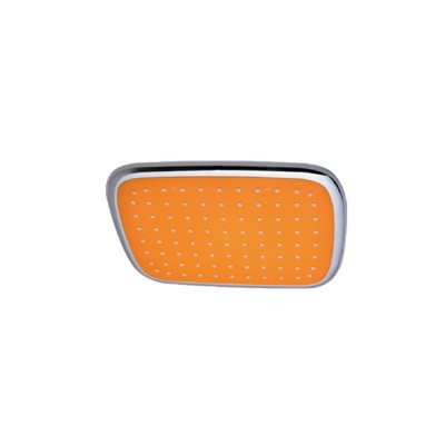 Orange coloful High Pressure Bathrooms overhead shower head showers